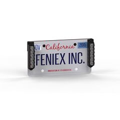 Feniex Fusion License Plate Mount